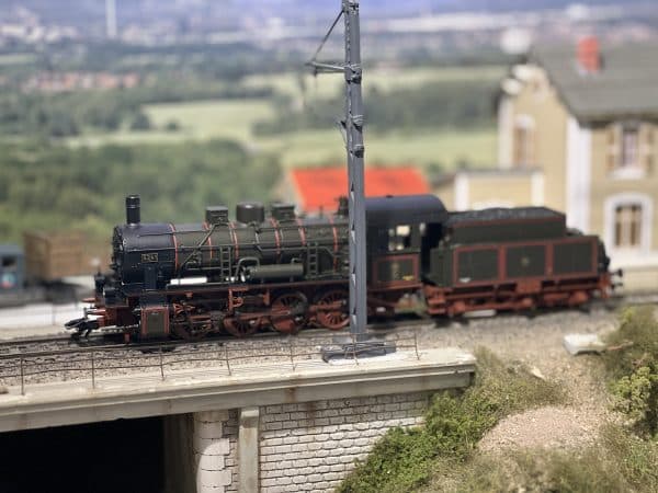 Märklin 37545 Locomotive à vapeur avec tender séparé, H0, Ep I