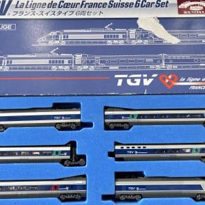 Roundhouse 10-909 coffret 6 pièces TGV La ligne de coeur France Suisse - N