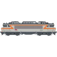 LS Models 11 206 locomotive électrique BB107267 - gris/orange logo Carmillon, Toulon - SNCF - H0 - Ep VI