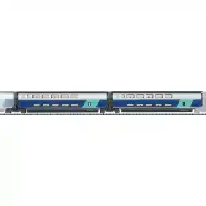 Trix 32487 coffret de complément 1 pour le TGV Euroduplex - H0